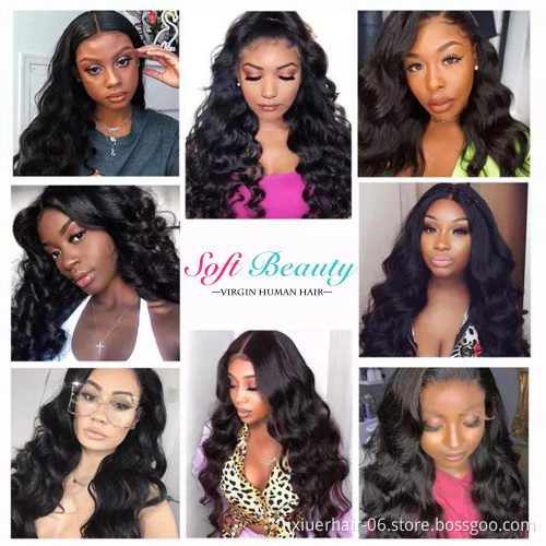 Wholesale Raw Body Wave Double Drawn Straight Vendors with Frontal Mink Brazilian Bundles Virgin Cuticle Aligned Hair Extension